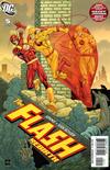 Cover for The Flash: Rebirth (DC, 2009 series) #5 [Ethan Van Sciver Flash & Reverse-Flash Cover]