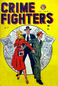 Cover for Crimefighters Comics (Bell Features, 1948 series) #7