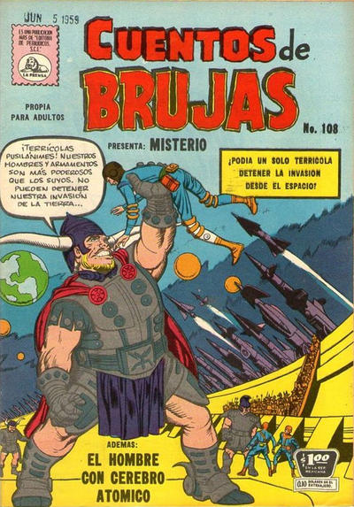Cover for Cuentos de Brujas (Editora de Periódicos, S. C. L. "La Prensa", 1951 series) #108