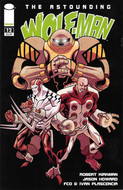 Cover for The Astounding Wolf-Man (Image, 2007 series) #12