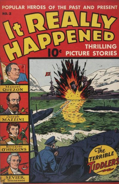 Cover for It Really Happened (Pines, 1944 series) #2