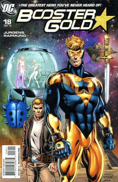 Cover for Booster Gold (DC, 2007 series) #18