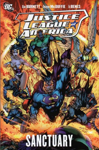 Cover for Justice League of America (DC, 2007 series) #[4] - Sanctuary