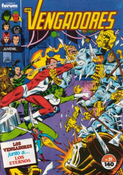 Cover for Los Vengadores (Planeta DeAgostini, 1983 series) #51