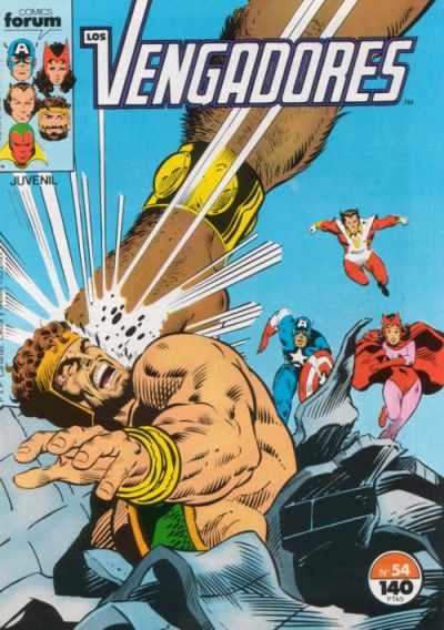 Cover for Los Vengadores (Planeta DeAgostini, 1983 series) #54