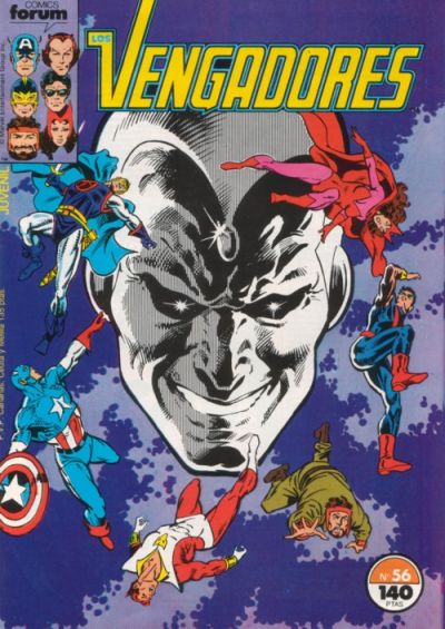 Cover for Los Vengadores (Planeta DeAgostini, 1983 series) #56