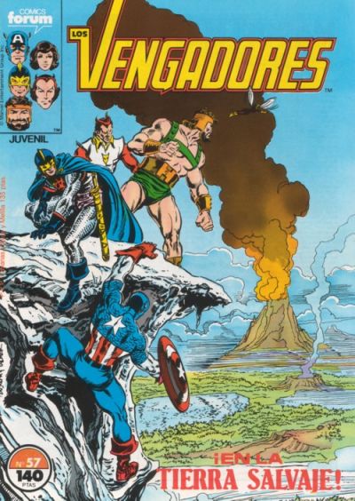 Cover for Los Vengadores (Planeta DeAgostini, 1983 series) #57