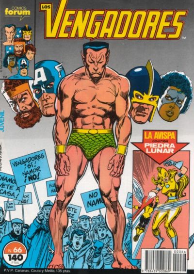 Cover for Los Vengadores (Planeta DeAgostini, 1983 series) #66