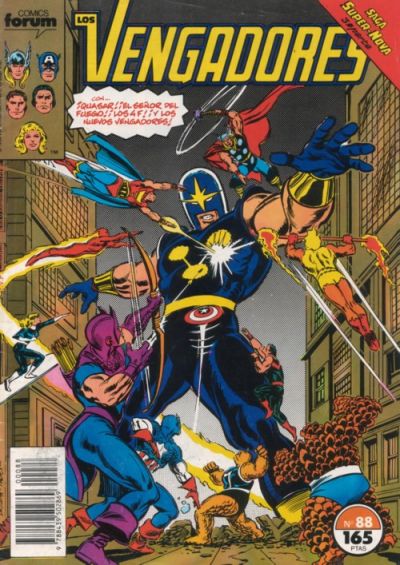 Cover for Los Vengadores (Planeta DeAgostini, 1983 series) #88