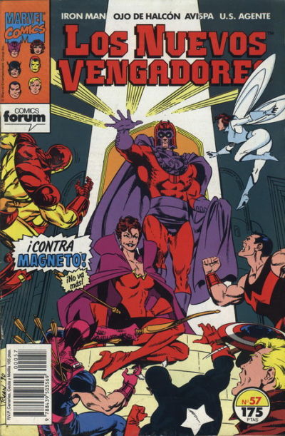 Cover for Los Nuevos Vengadores (Planeta DeAgostini, 1987 series) #57