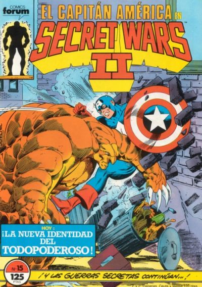 Cover for Secret Wars (Planeta DeAgostini, 1985 series) #15