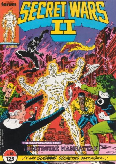 Cover for Secret Wars (Planeta DeAgostini, 1985 series) #18