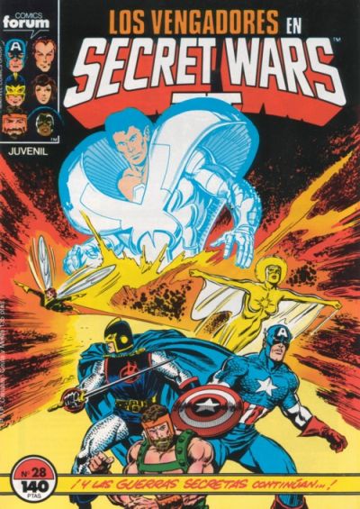 Cover for Secret Wars (Planeta DeAgostini, 1985 series) #28