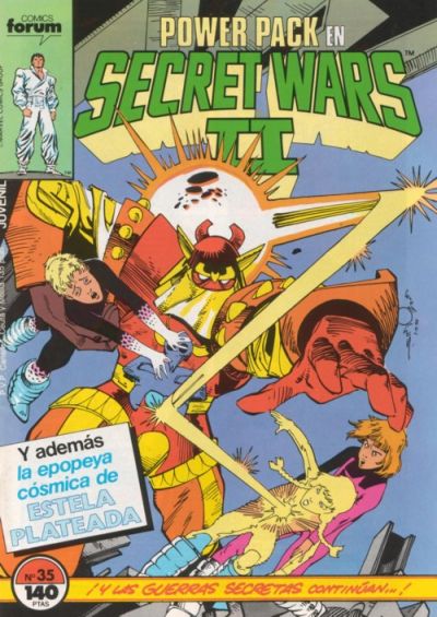 Cover for Secret Wars (Planeta DeAgostini, 1985 series) #35