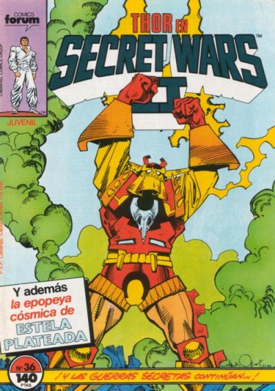 Cover for Secret Wars (Planeta DeAgostini, 1985 series) #36