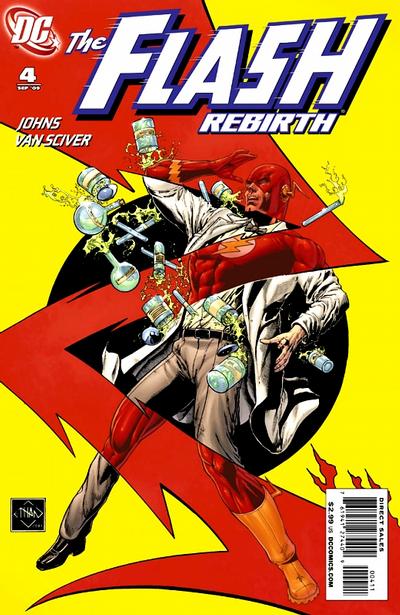 Cover for The Flash: Rebirth (DC, 2009 series) #4 [Ethan Van Sciver Flash Cover]