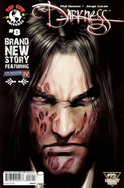 Cover for The Darkness (Image, 2007 series) #8 [Cover B]