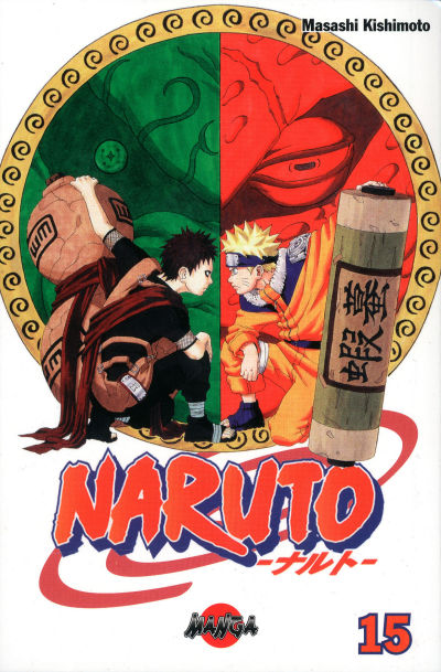 Cover for Naruto (Bonnier Carlsen, 2006 series) #15