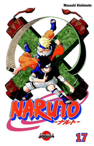 Cover for Naruto (Bonnier Carlsen, 2006 series) #17