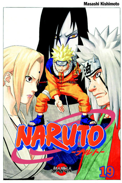 Cover for Naruto (Bonnier Carlsen, 2006 series) #19