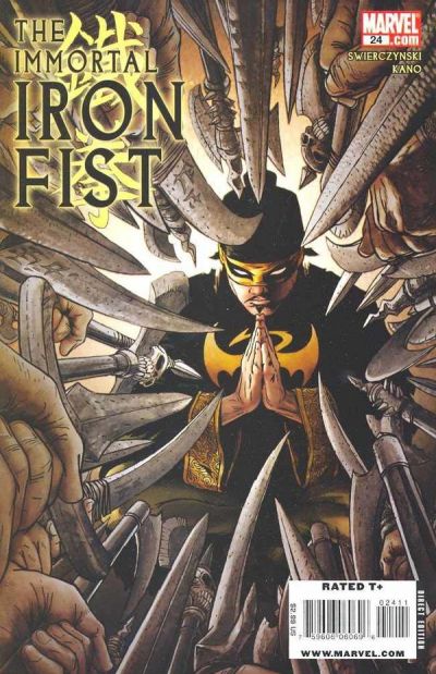 Cover for The Immortal Iron Fist (Marvel, 2007 series) #24