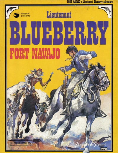 Cover for Lieutenant Blueberry (Egmont UK, 1977 series) #[1] - Fort Navajo
