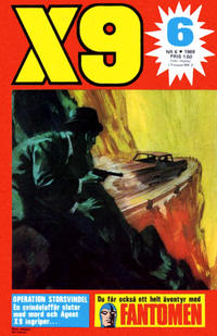 Cover Thumbnail for X9 (Semic, 1969 series) #6/1969