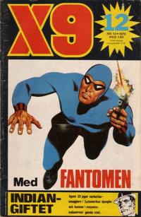 Cover Thumbnail for X9 (Semic, 1969 series) #12/1970