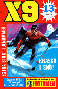 Cover Thumbnail for X9 (Semic, 1969 series) #13/1970