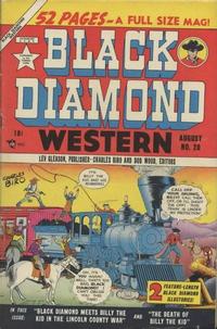 Cover Thumbnail for Black Diamond Western (Lev Gleason, 1949 series) #20