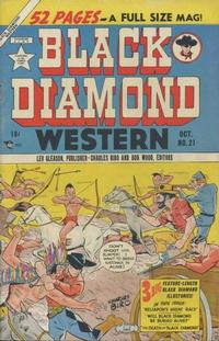 Cover Thumbnail for Black Diamond Western (Lev Gleason, 1949 series) #21