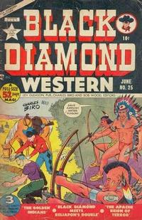 Cover Thumbnail for Black Diamond Western (Lev Gleason, 1949 series) #25