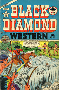 Cover Thumbnail for Black Diamond Western (Lev Gleason, 1949 series) #27