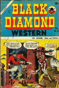 Cover Thumbnail for Black Diamond Western (Lev Gleason, 1949 series) #54