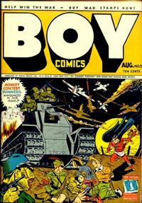 Cover Thumbnail for Boy Comics (Lev Gleason, 1942 series) #5