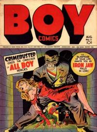 Cover Thumbnail for Boy Comics (Lev Gleason, 1942 series) #11