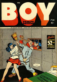 Cover Thumbnail for Boy Comics (Lev Gleason, 1942 series) #24