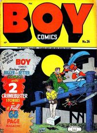 Cover Thumbnail for Boy Comics (Lev Gleason, 1942 series) #26