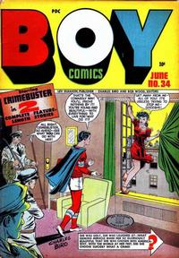 Cover Thumbnail for Boy Comics (Lev Gleason, 1942 series) #34