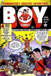 Cover Thumbnail for Boy Comics (Lev Gleason, 1942 series) #100