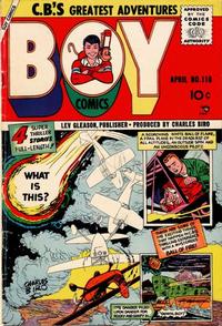 Cover Thumbnail for Boy Comics (Lev Gleason, 1942 series) #110