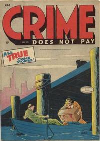 Cover for Crime Does Not Pay (Lev Gleason, 1942 series) #39