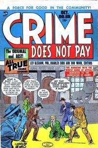 Cover for Crime Does Not Pay (Lev Gleason, 1942 series) #68