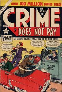 Cover for Crime Does Not Pay (Lev Gleason, 1942 series) #114
