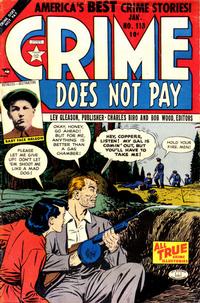 Cover for Crime Does Not Pay (Lev Gleason, 1942 series) #118