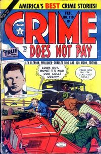 Cover Thumbnail for Crime Does Not Pay (Lev Gleason, 1942 series) #119