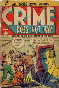 Cover for Crime Does Not Pay (Lev Gleason, 1942 series) #127