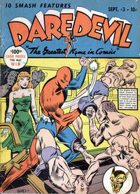 Cover Thumbnail for Daredevil Comics (Lev Gleason, 1941 series) #3