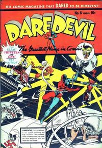 Cover for Daredevil Comics (Lev Gleason, 1941 series) #8