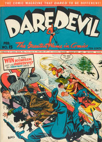 Cover Thumbnail for Daredevil Comics (Lev Gleason, 1941 series) #15